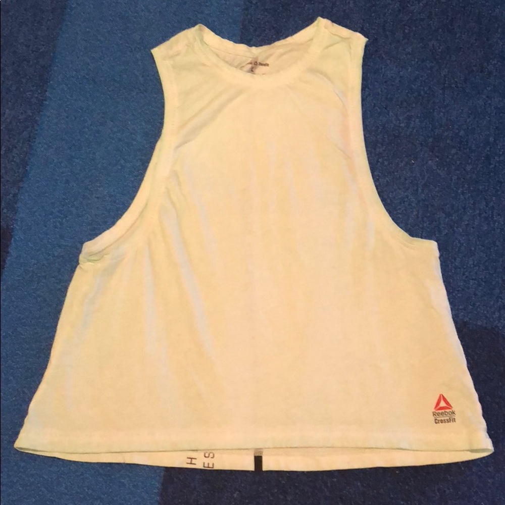 Reebok muscle tank- mint green